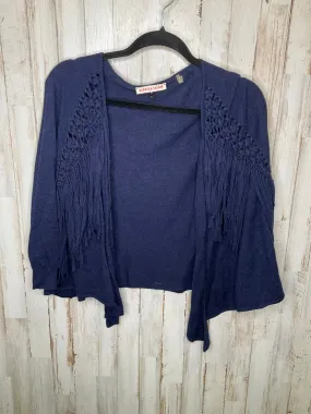 Navy Sweater Cardigan Rebecca Taylor, Size S