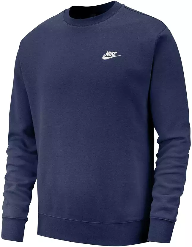 NIKE MEN'S NAVY CLUB CREW JUMPER W23