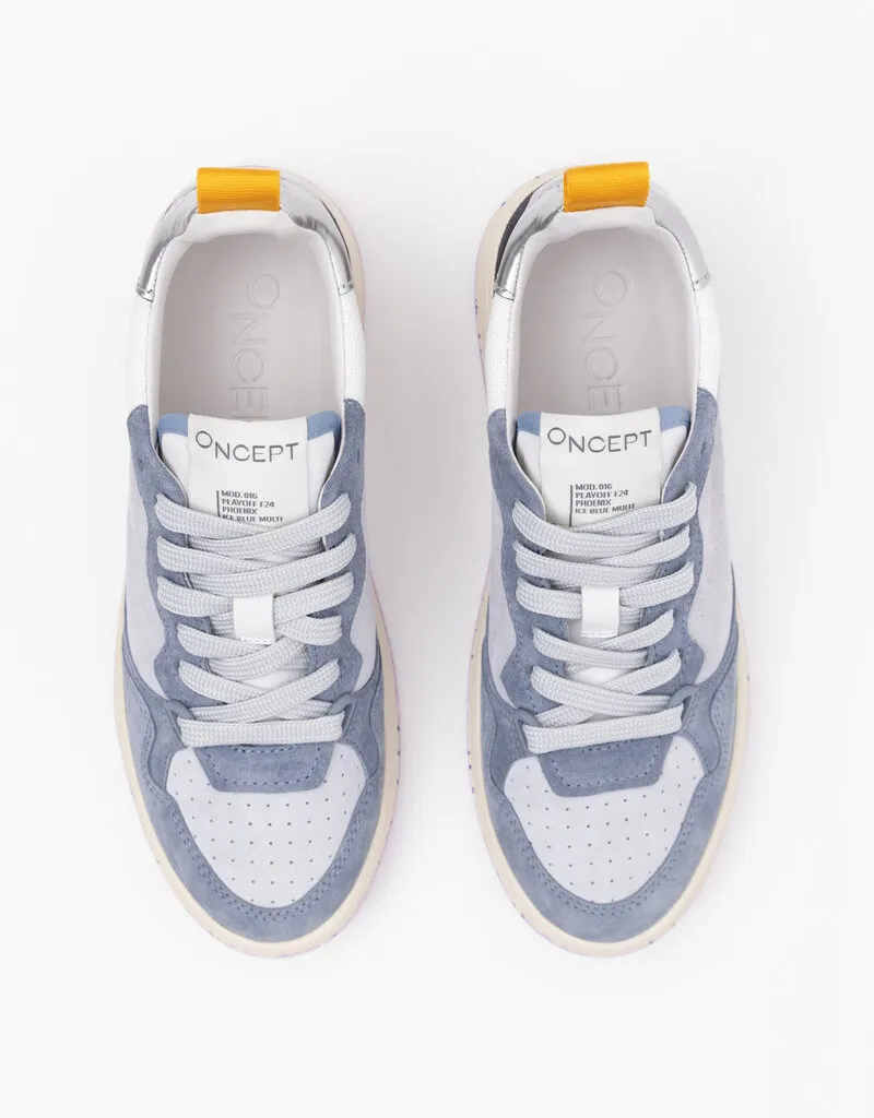 Oncept Phoenix Court Sneaker - Ice Blue Multi