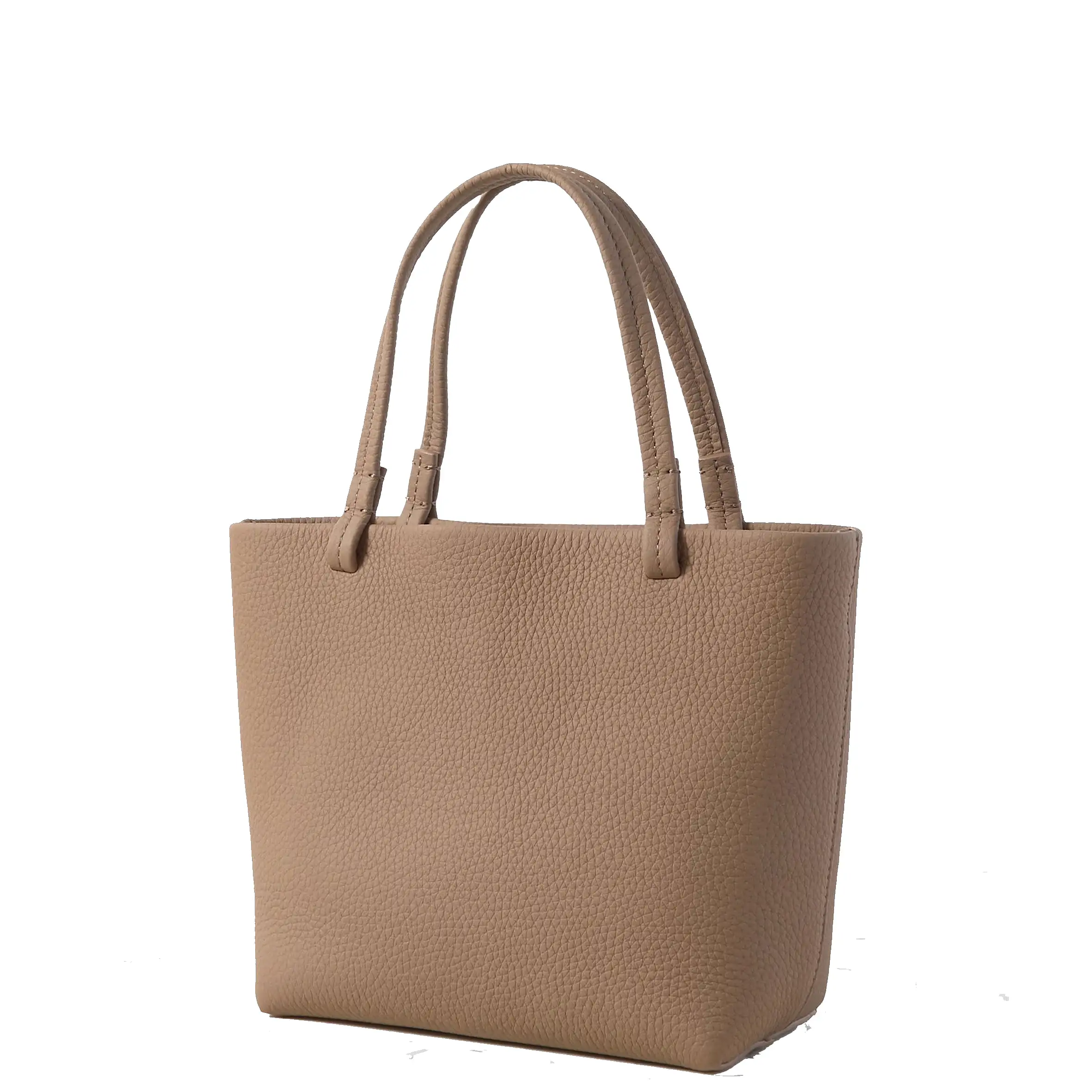 Park Tote Small, Grained, Taupe