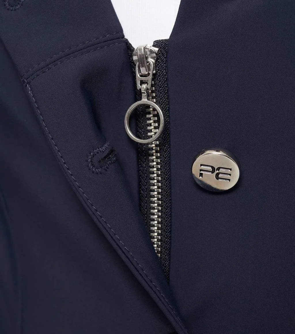 Premier Equine Hagen Ladies Competition Jacket in Navy | Elite Saddlery