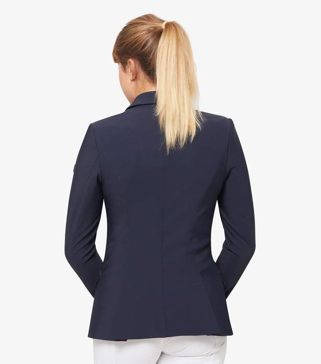 Premier Equine Hagen Ladies Competition Jacket in Navy | Elite Saddlery