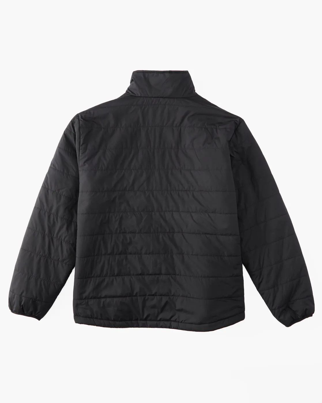 Prism Mock Quilted Jacket - Black