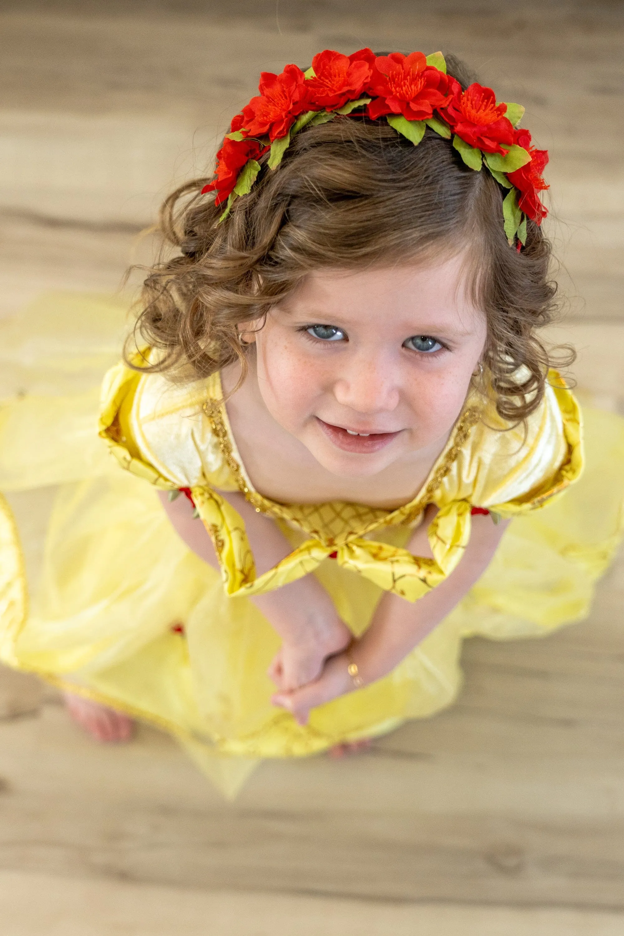 Scarlet Flower Headband