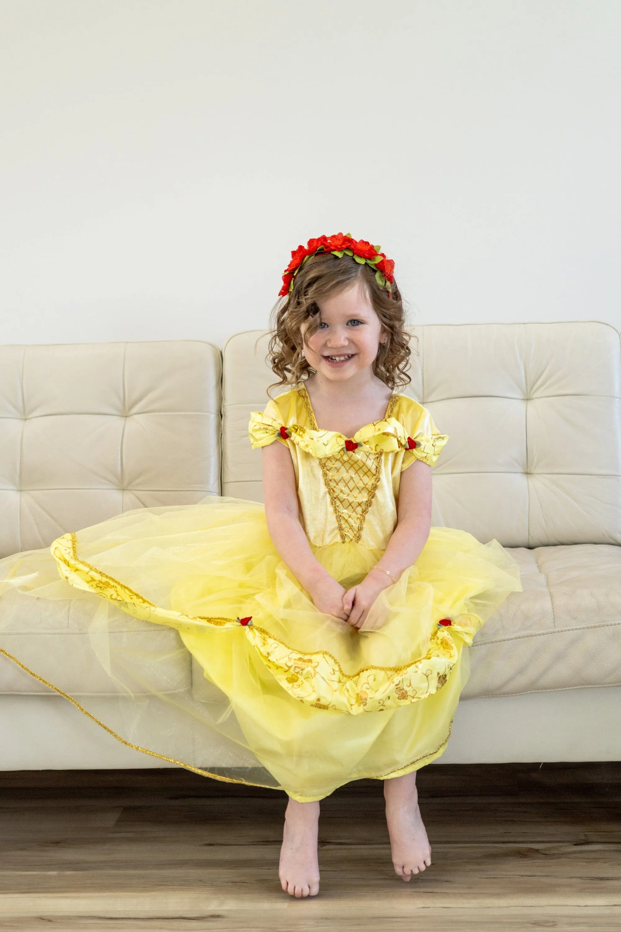 Scarlet Flower Headband