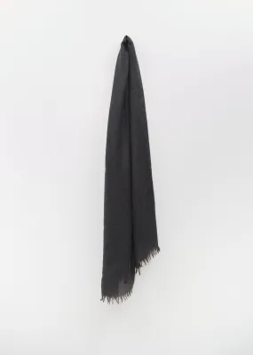 Staffa Solid Scarf — Charcoal