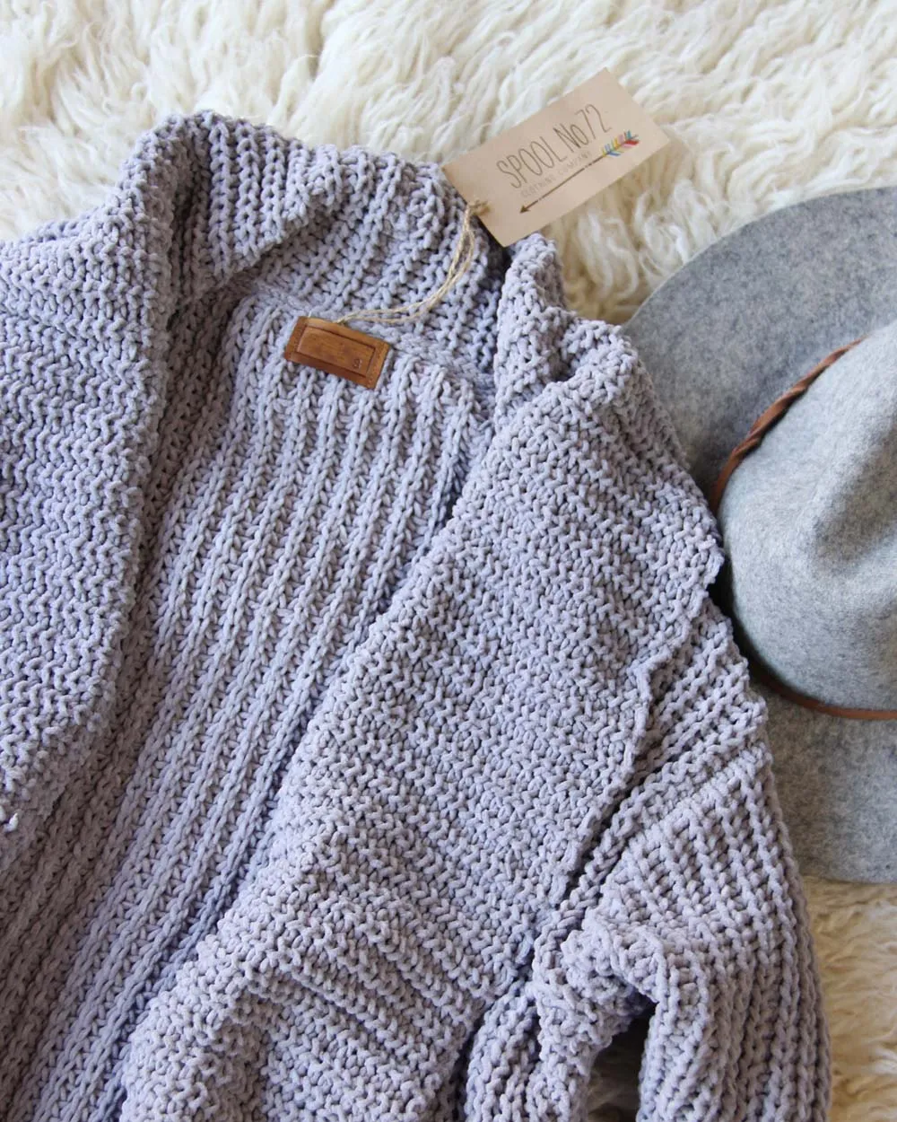 The Boston Bundle Sweater in Gray