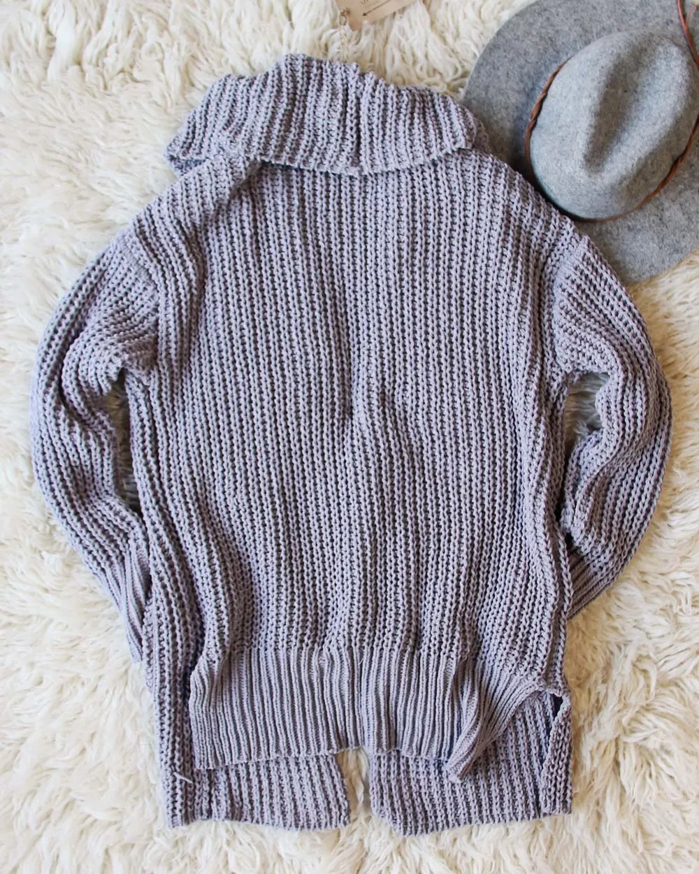 The Boston Bundle Sweater in Gray