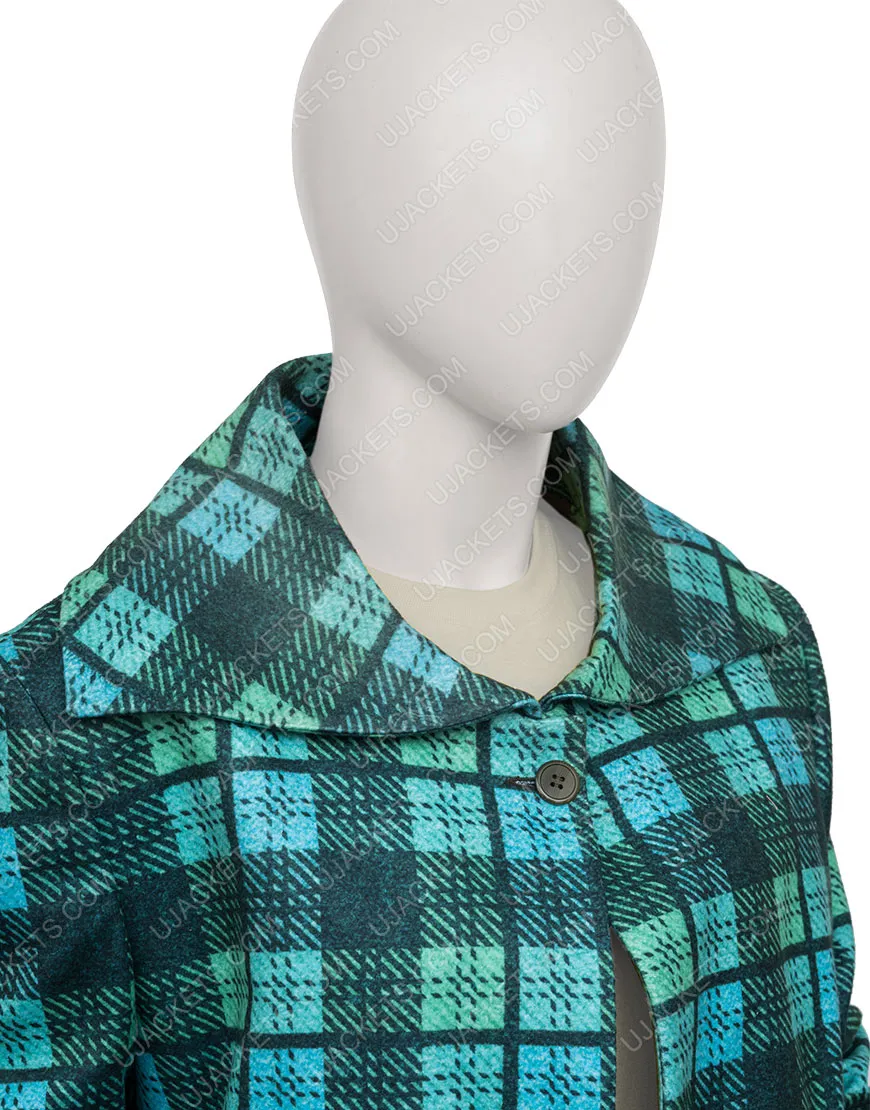 The Marvelous Mrs. Maisel S04 Rachel Brosnahan Plaid Coat | Ujackets