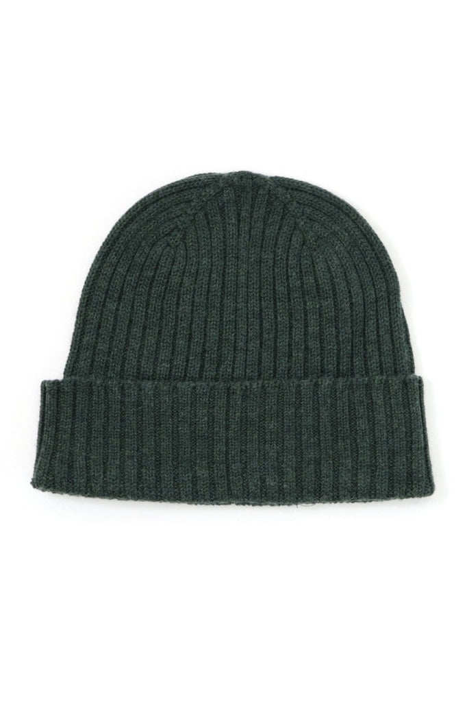 Uimi - Teddy Rib Beanie - One Size - Seaweed