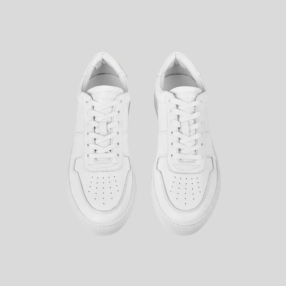 Wesley Leather Sneaker (White)