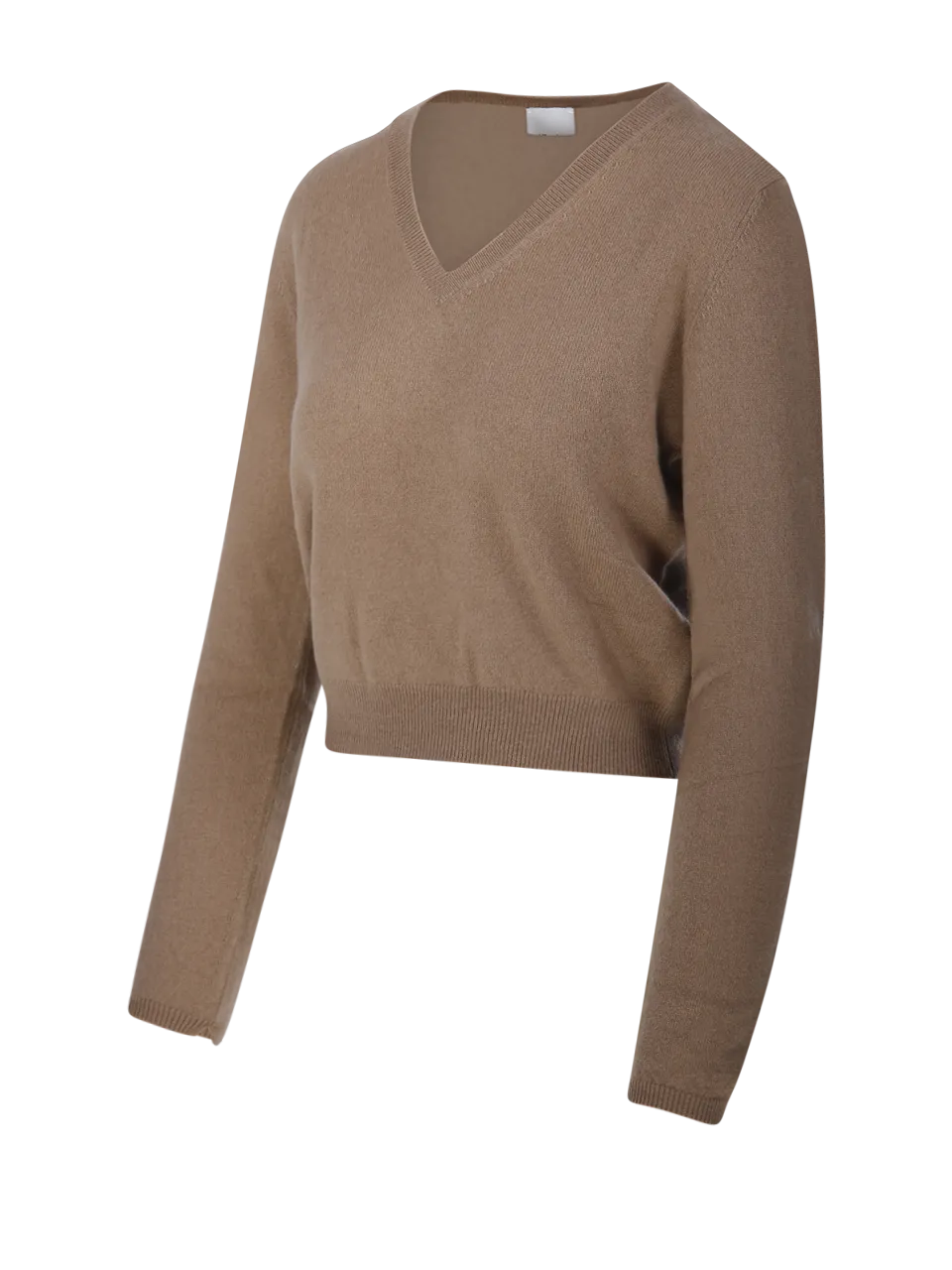 WOMAN ALLUDE BEIGE CASHMERE SWEATER