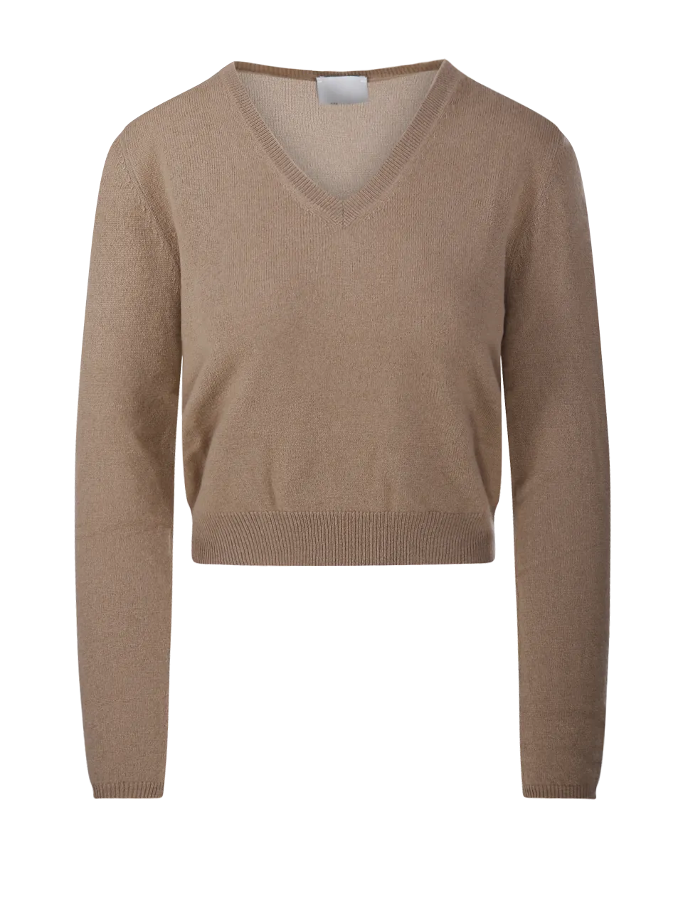 WOMAN ALLUDE BEIGE CASHMERE SWEATER