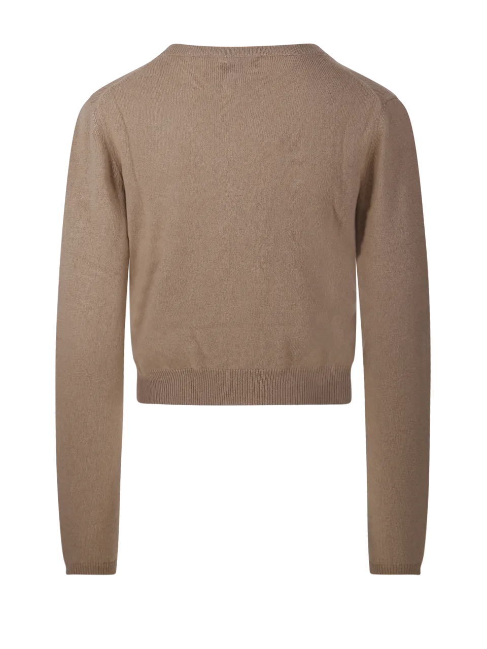 WOMAN ALLUDE BEIGE CASHMERE SWEATER