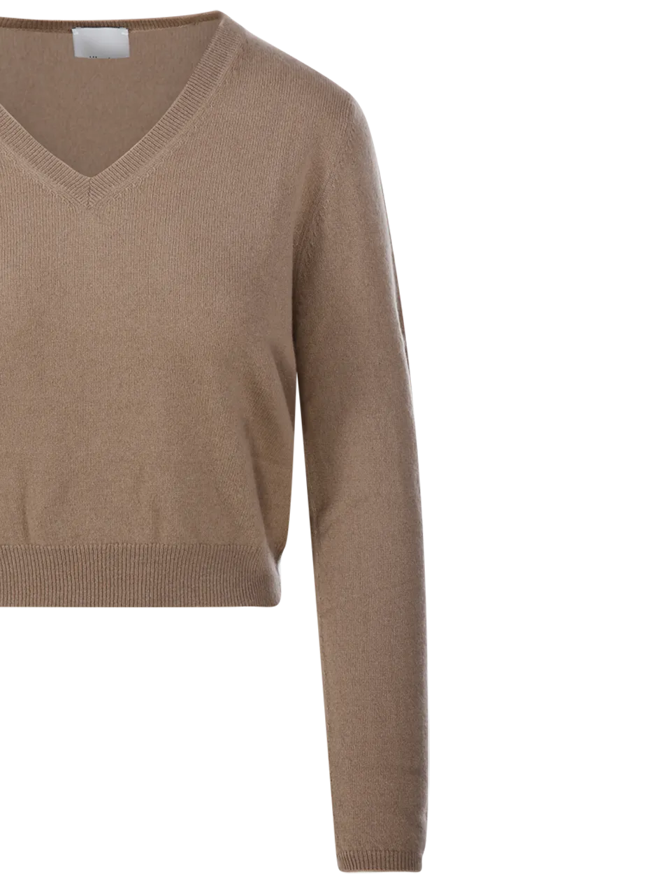 WOMAN ALLUDE BEIGE CASHMERE SWEATER