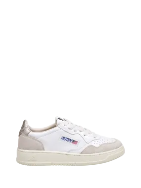 WOMAN AUTRY WHITE LEATHER MEDALIST LOW SNEAKER