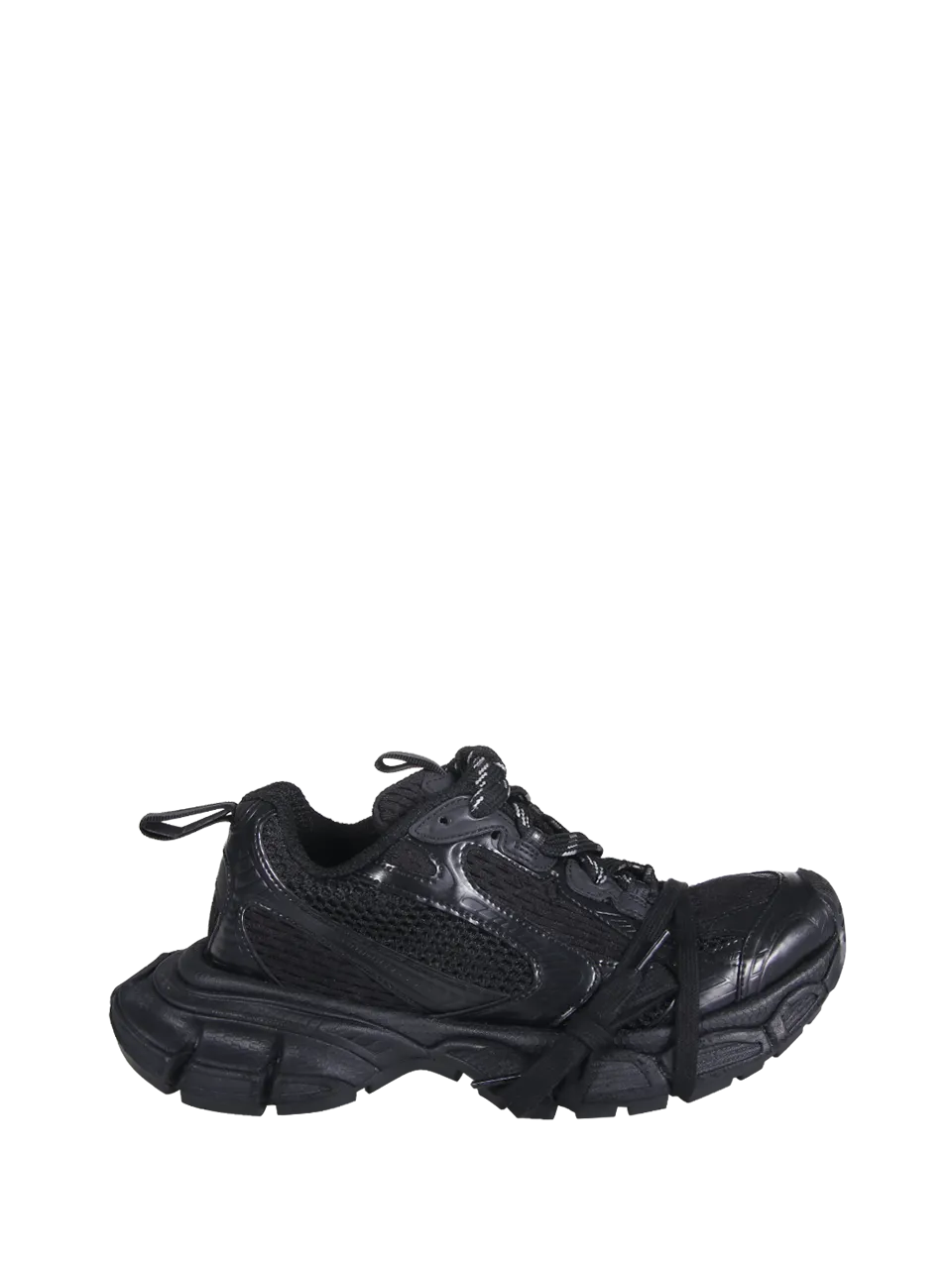 WOMAN BALENCIAGA BLACK POLYURETHANE 3XL SNEAKER