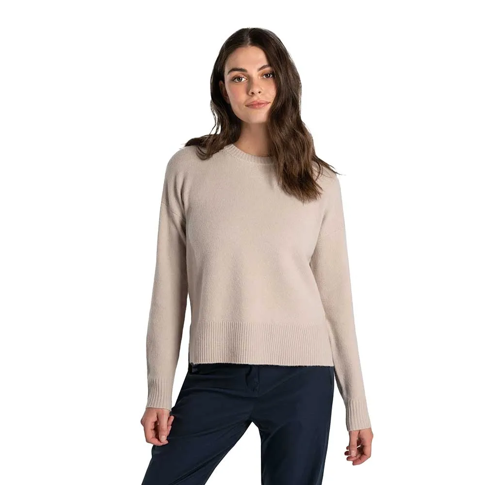 Women's Camille Crew Neck Sweater - Abalone Heather